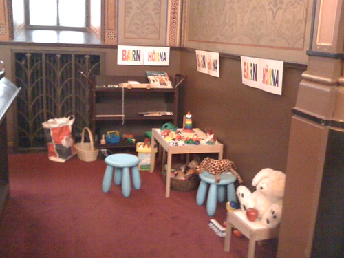 Playground in the Great Synagogue (Stockholm)
